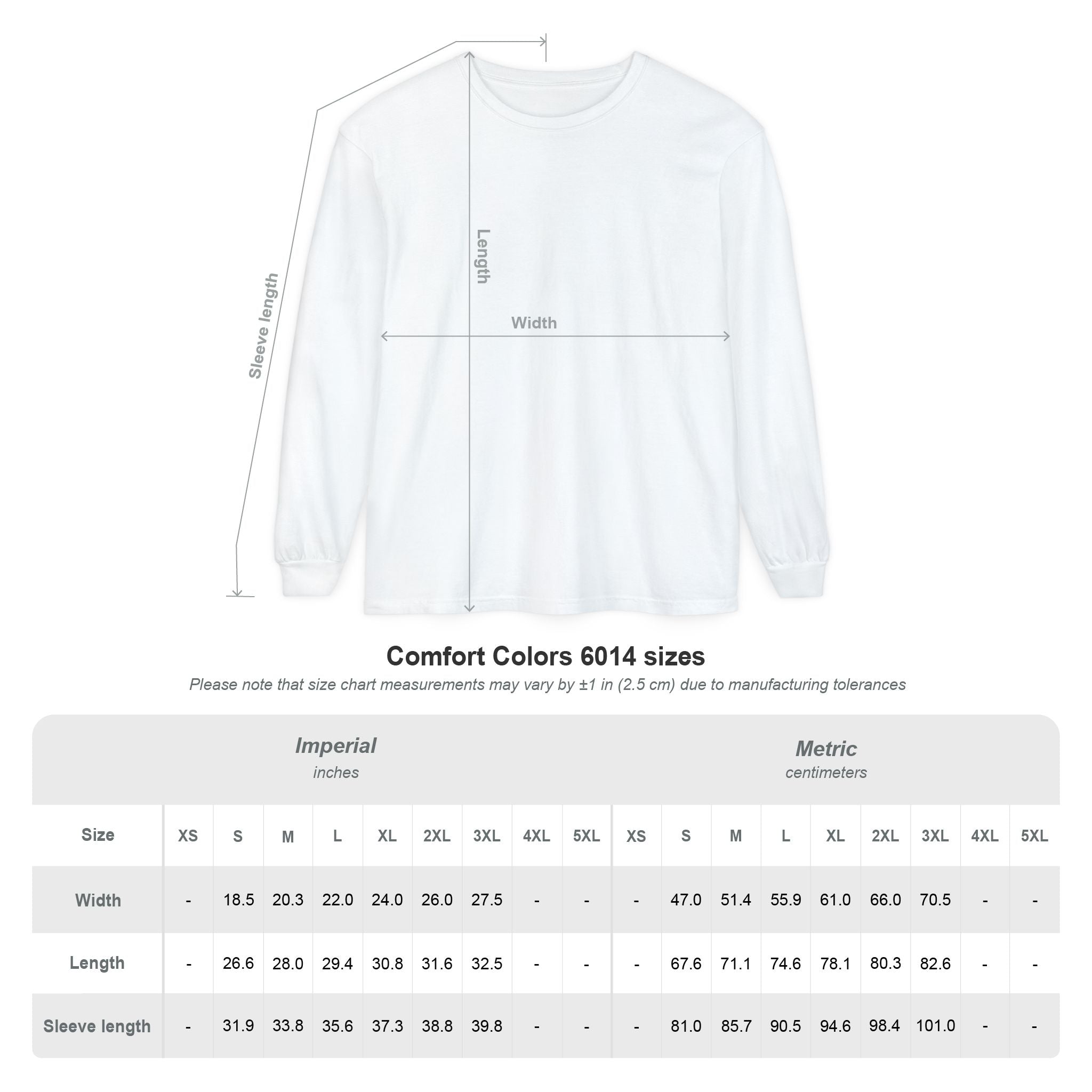 THE LINE UNISEX LONG SLEEVE T