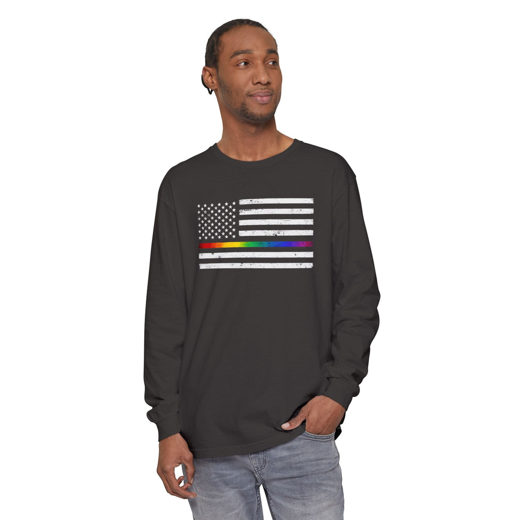 THE LINE UNISEX LONG SLEEVE T